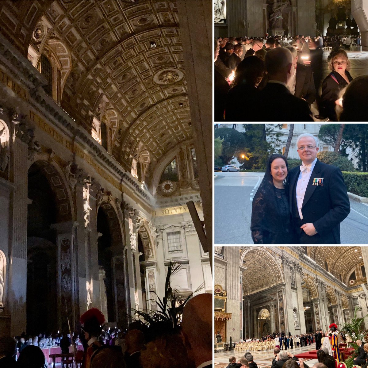 Easter Vigil at St. Peter’s Basilica with Pope #Francis 🇱🇺🇻🇦 Veillée pascale célébrée par le #PapeFrançois en la Basilique St. Pierre de Rome 🇱🇺🇻🇦 #LUtoHolySee