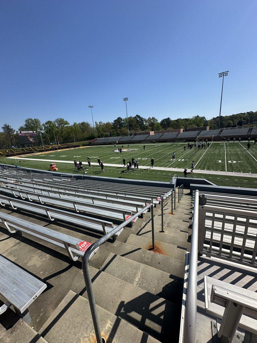 Had a great day <a href="/GoTigers_FB/">Benedict College Football</a> junior day thanks for the invite <a href="/CoachJSand21k/">Jarrod Sanders Jr.</a>  <a href="/AJ_VolsFootball/">AJ Volunteers Football</a> <a href="/CoachClayton75/">Stan Clayton</a>