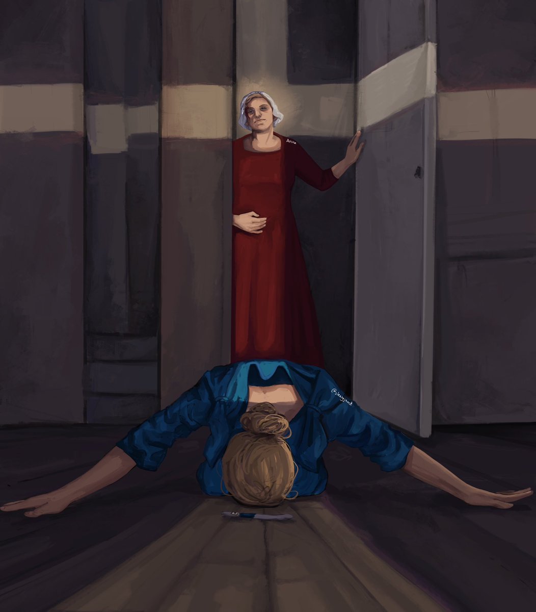 pray to god with my arms open (if this is it, then i feel hopeless)

#thehandmaidstale #art