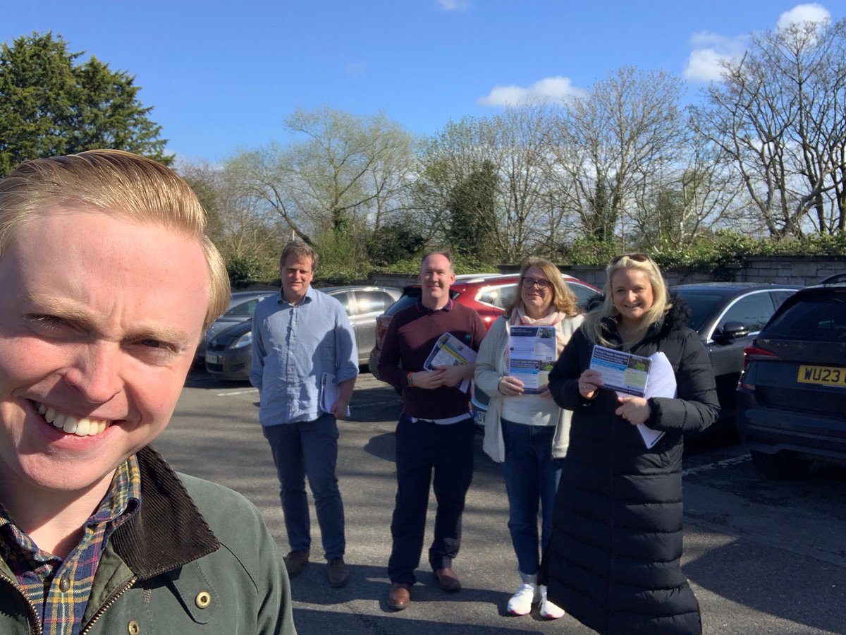 🔵🔵 🚨Great to be out campaigning for PCC @ShelfordMark in Banwell, ahead of the Police and Crime Commissioner election in Avon and Somerset on 2nd May🚨 Vote for Mark Shelford 🗳️ #VoteConservative 🔵🔵