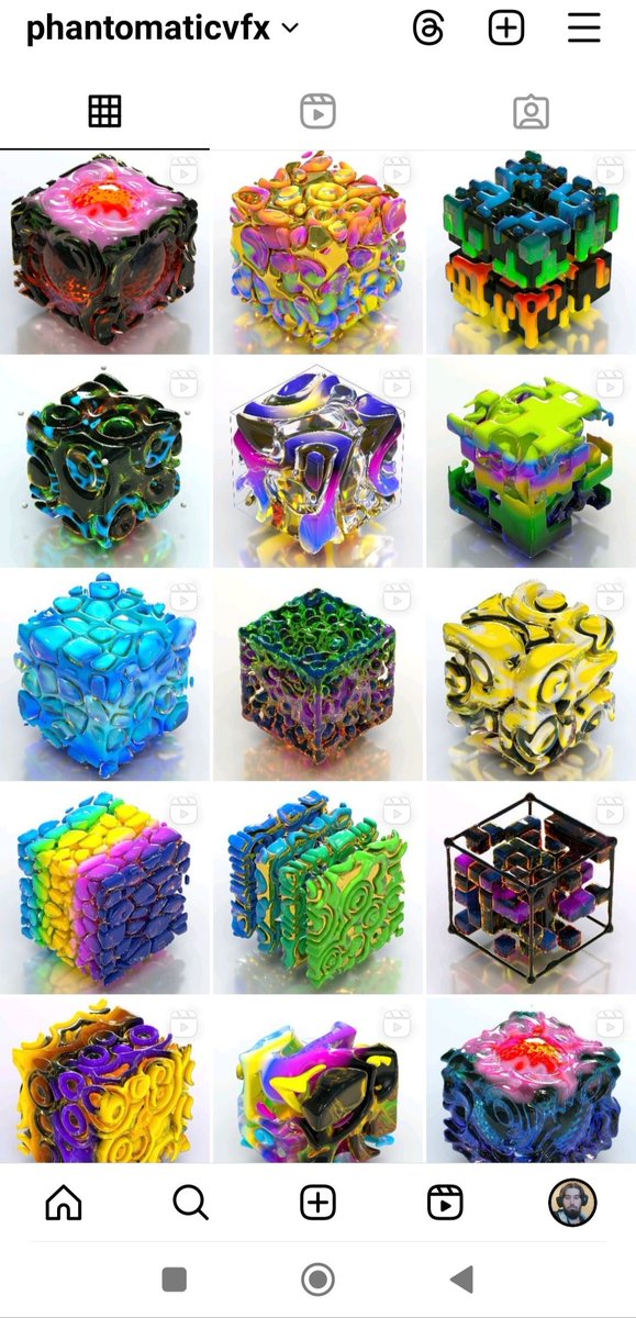 GM!
My Insta screenshot. Looks like a collection 🫠

#3d #portfolio