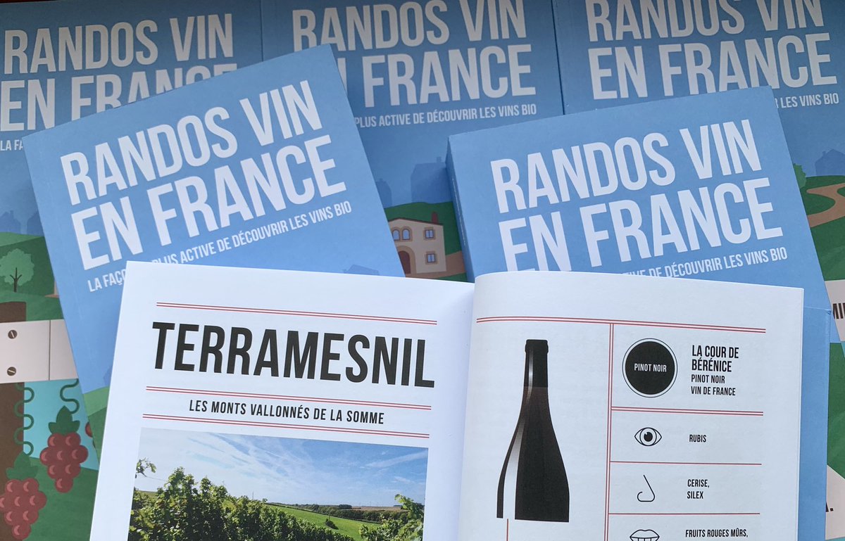 DamienCourcoux's tweet photo. Randos Vin en France, édité par @helvetiq propose 50 randonnées à travers les vignobles de France. De Chablis à Bordeaux, en passant par Paris, Marseille, Pommard, Château-Neuf-du-Pape… 566km qui dévoilent l’intimité des vins de vigneronnes et vignerons passionnés https://t.co/DfjDGfT5cF