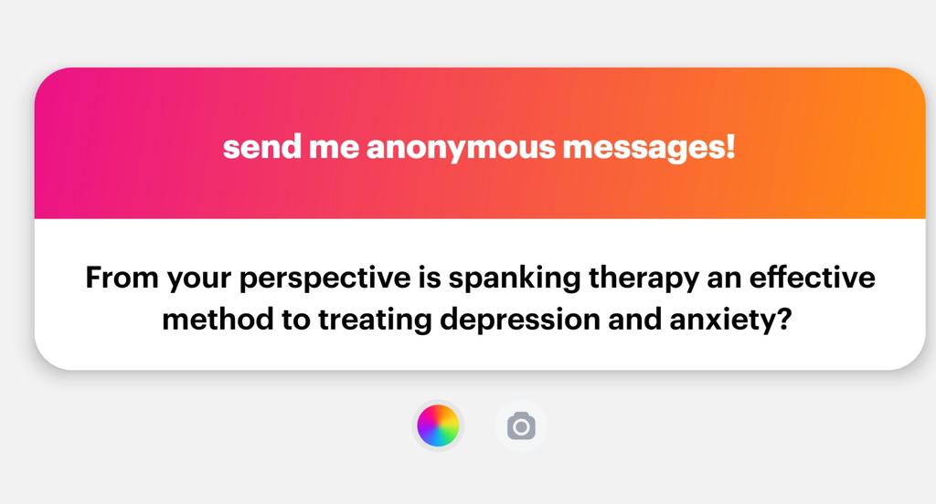 Spank Therapy is a fabulous adjunct methodology to help one reduce stress. It's never a replacement for real therapy or doctor advice, but it does reduce cortisol which triggers greater depression and anxiety.