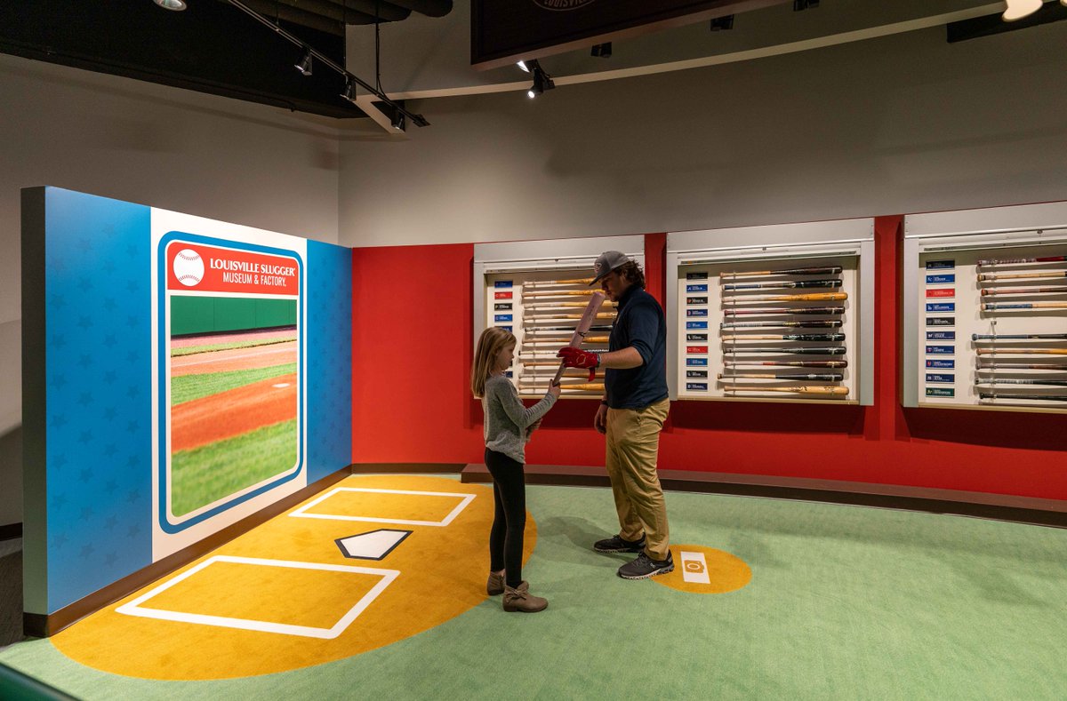 From the #legends hands to yours! Hold game used bats from some of the game's greatest players. #SluggerMuseum #Baseball #BaseballHistory