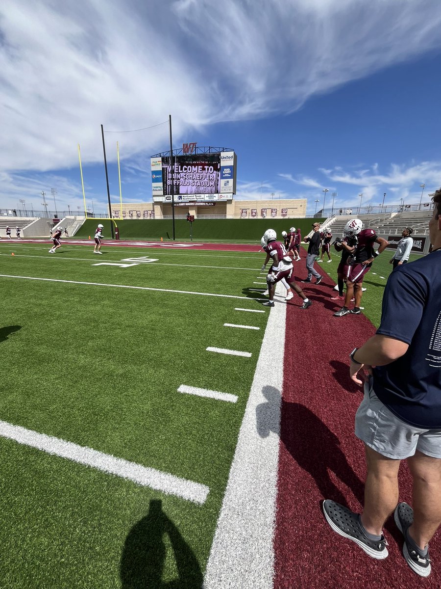 Thanks @BrianMVaughn for inviting me to West Texas A&M junior day, had a great time! @KentLaster @Coach_cRQQk