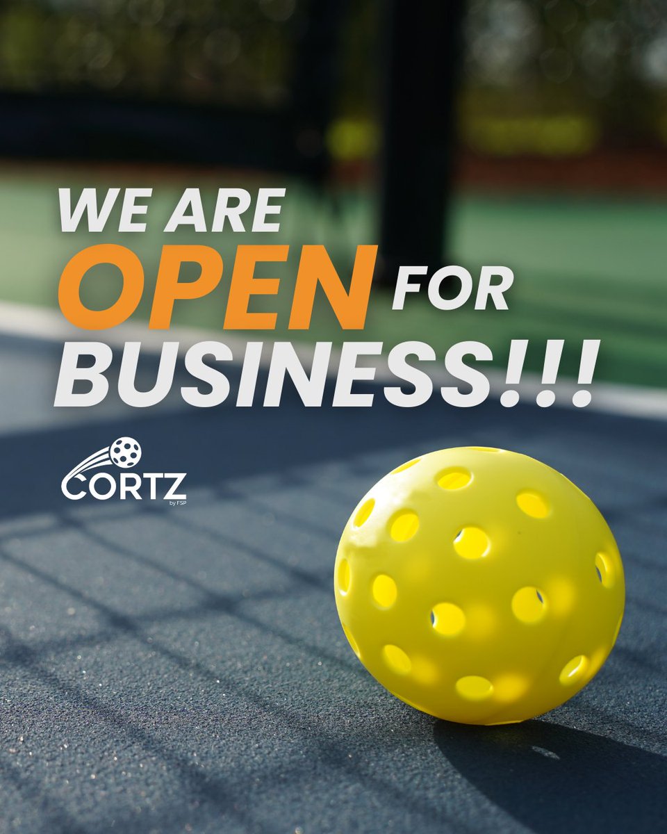 Our story begins w/ a former ATP touring pro who traded in his racket for a vision that blossomed into a thriving American family biz.  Looking for that next investment venture? Learn how to join the CORTZ family. info@cortz.com #pickleballcourts #basketballcourts #tenniscourts