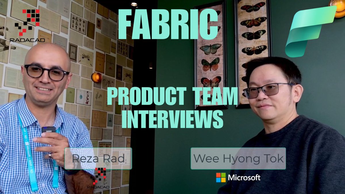 The 4th interview out of 16 #Microsoft #Fabric #MicrosoftFabric interviews

is with Wee Hyong Tok from the #DataFactory #DataIntegration team

We had a chat about the road from #SSIS into #ADF and then into Fabric Data Factory, new features for #DataPipeline, and the road ahead.