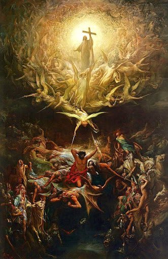 annamlulis's tweet image. Today is Holy Saturday.
Jesus descended into hell to proclaim victory over sin and death.
Thanks be to God.