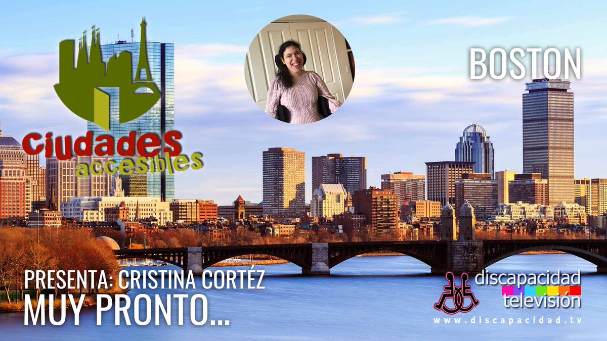 DiscapacidadTv's tweet photo. 🔶| CIUDADES ACCESIBLES - BOSTON
MUY PRONTO POR LA PANTALLA DE DISCAPACIDAD TV
PARA MAS INFO: https://t.co/NXijID4eUe https://t.co/6MqzkilaQw
