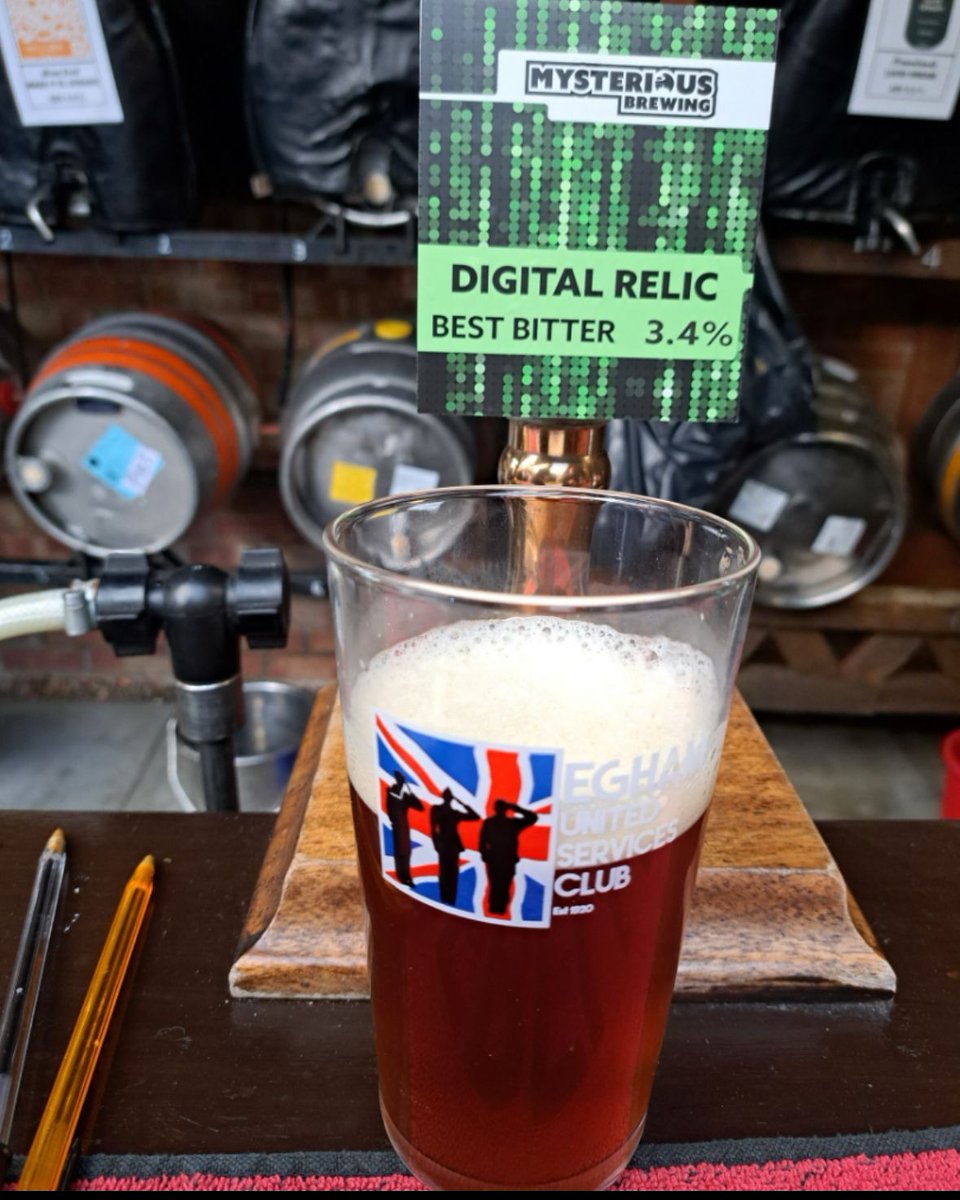 Egham Beer Festival in full swing today…. Pouring 50 casks of beer, including Citra Triangle and Digital Relic.

Thanks for all the good reviews!