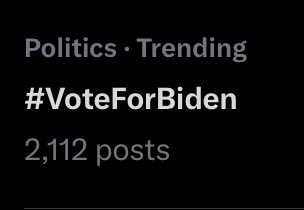 We did it. Keep replying with #VoteForBiden. Let's try to keep it trending until Election Day. Bookmark this, retweet this a few times a day, and reply once or twice a day. If you keep recycling retweets, the momentum doesn't stop. Heck get 'friends' to join just to reply!