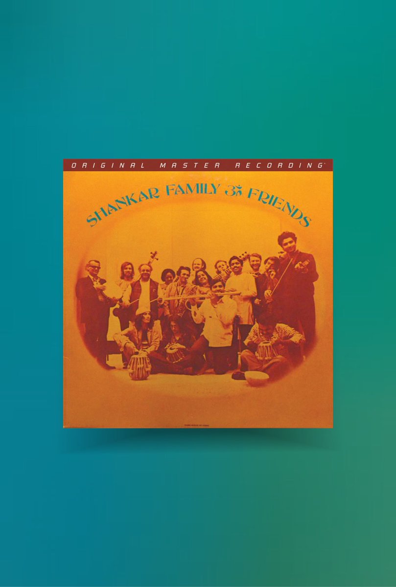 Up next on the press: Shankar Family &amp; Friends! Get your preorders in now at the link in bio.
