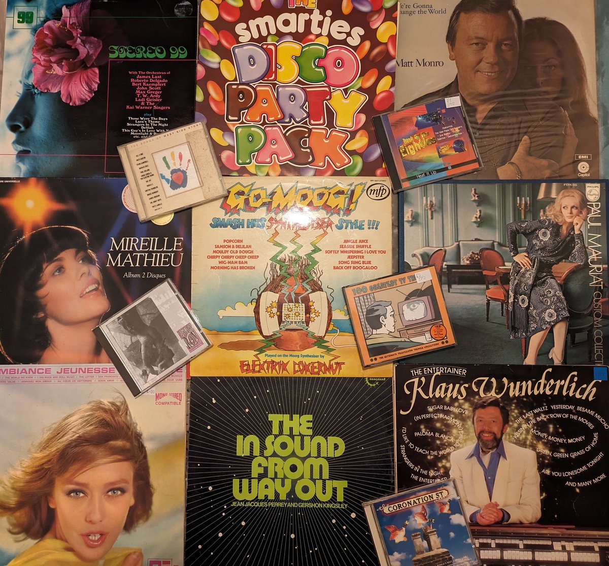 Ahoy there! These fine discs - and more! - will be aired tomorrow from 11am on @ALLFM The show is pre-recorded but we'll still be live tweeting as the pop music airs. Happy Easter!