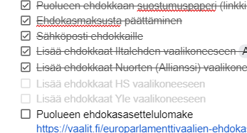 #puoluesihteerihommat #eurovaalit käynnissä @Liberaalipuolue osalta. Julkistusta ensi viikolla. Vaalikoneet avautuvat huhtikuussa. Toukokuussa alkavat vaalit näkymään varmaan kansalaisillekin.