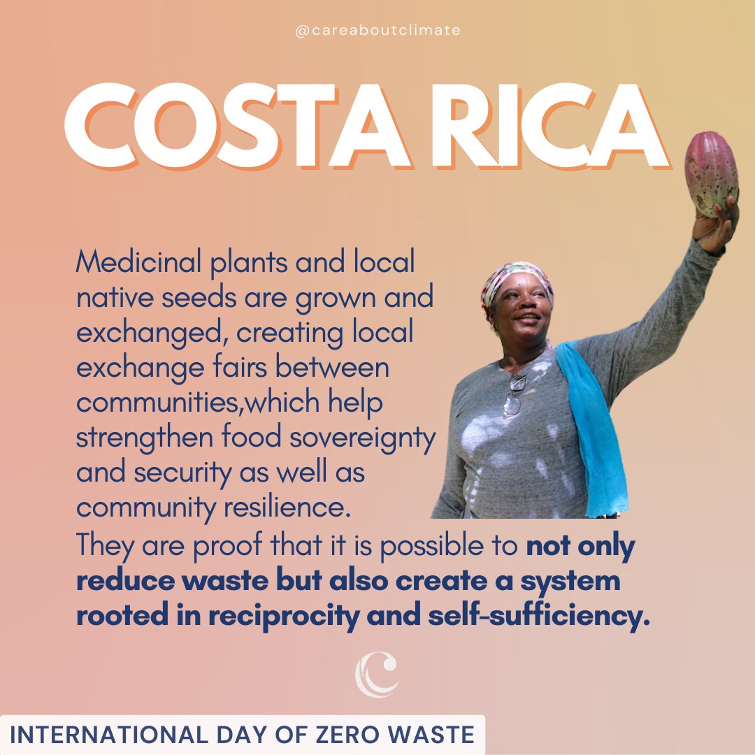Several communities across the world have adopted zero-waste practices in their traditions, some of which we have highlighted on this #InternationalDayofZeroWaste. Know more? Mention them below! 👇 #ZeroWaste #CircularDesign #ClimateAction #CareAboutClimate #ZeroWasteDay