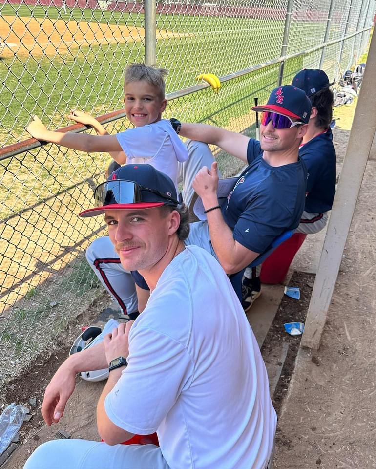 joshtvickery's tweet photo. Goodness we have missed HS baseball, excited to be back and cheering them on! @BanksFaulkner11 @ALALexBaseball @johnlanier21 @CalebMcCants1 https://t.co/jFo3UUyym1