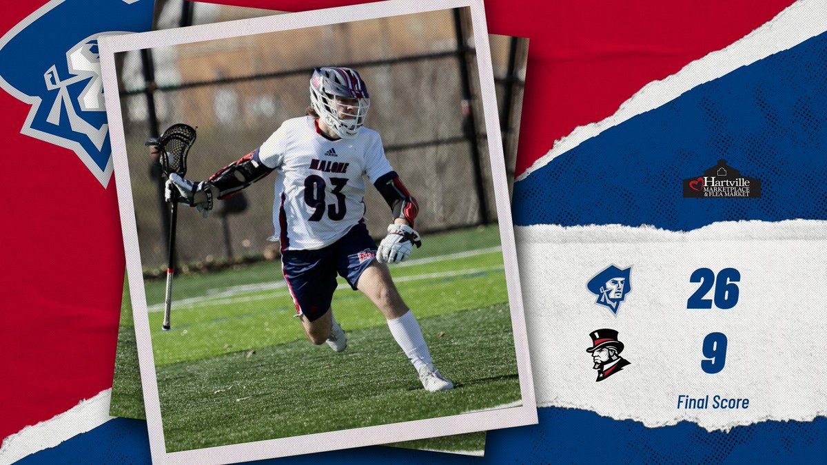And that’s another dub for your Pioneers! Coach Campbell has the boys rolling big time. Malone has now won 5 straight and improves to 7-4 (3-0 G-MAC) on the season.

Talon Heath led Malone with a monster performance of 7 goals and 8 assists. 
#RollNeers