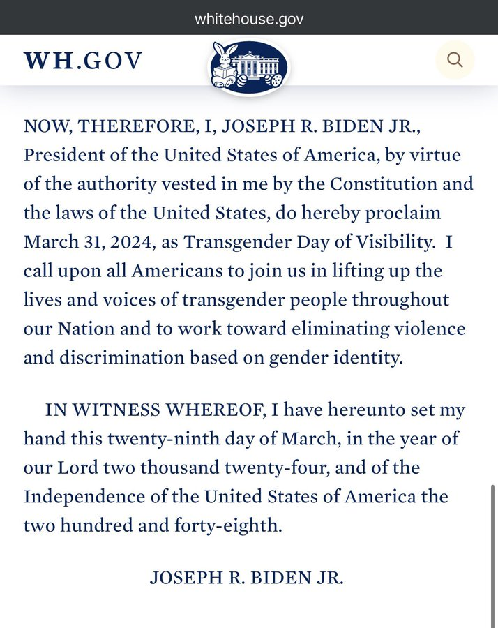 Silverspirit72's tweet image. I&apos;m not religious but  Easter has always been a tradition even to us non-religious Americans. 
This from the #WhiteHouse is a slap in the face to the majority of Americans! 
#IWILLNOTSUBMIT