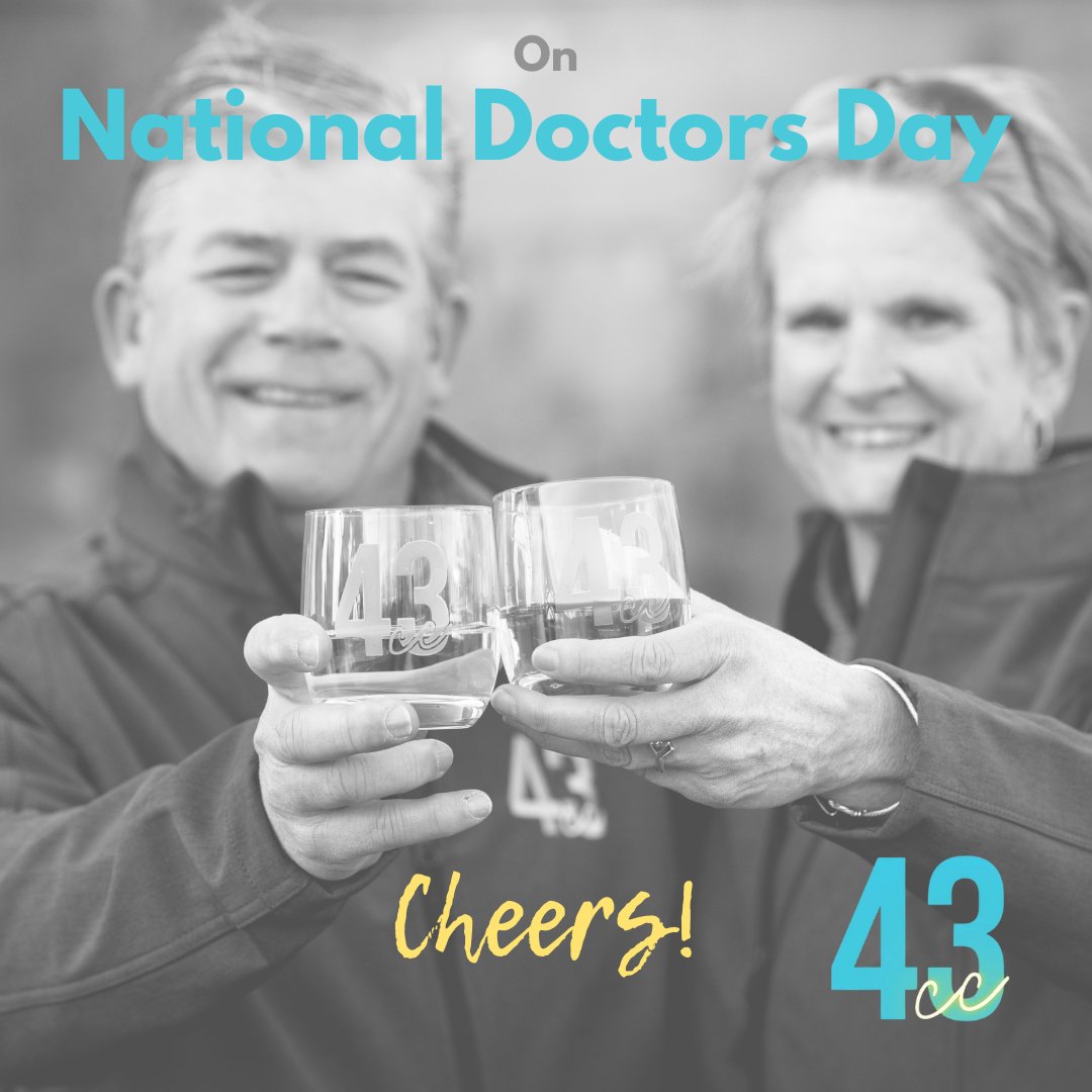 To all of our physician colleagues - today and every day - we celebrate you. Cheers! @WDeanMD @Matthewramseymd #NationalDoctorsDay #MedTwitter