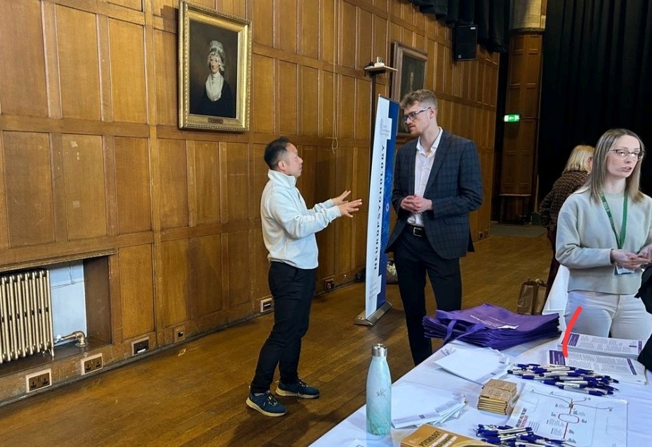 Privileged to work with <a href="/LawrieLouisa/">Dr Louisa Lawrie</a> and <a href="/katie_heslop/">Katie Heslop</a> to promote #healthpsychology and our MSc programme at the <a href="/BPSOfficial/">British Psychological Society</a> Undergrad Conference today. Excited to see our field is drawing so much interest.