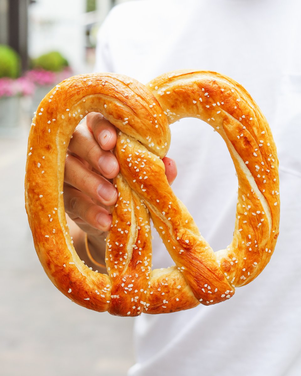 The pretzel he told you not to worry about