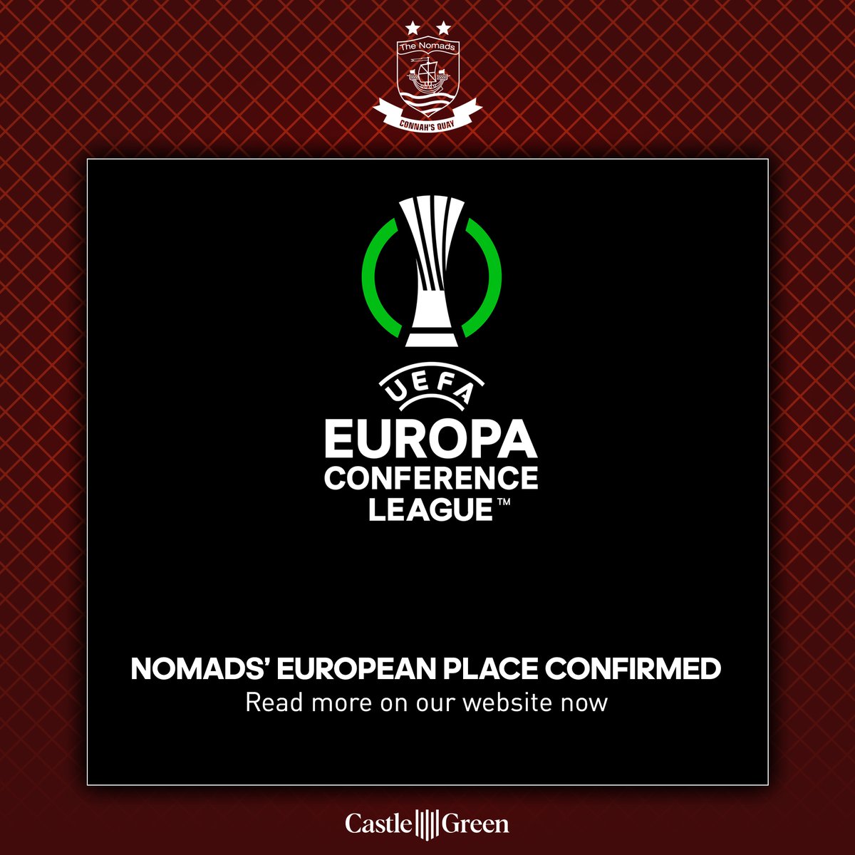 🙌🏻🙌🏻

𝗡𝗼𝗺𝗮𝗱𝘀' 𝗘𝘂𝗿𝗼𝗽𝗲𝗮𝗻 𝗽𝗹𝗮𝗰𝗲 𝗰𝗼𝗻𝗳𝗶𝗿𝗺𝗲𝗱

the-nomads.co.uk/news/article.p…