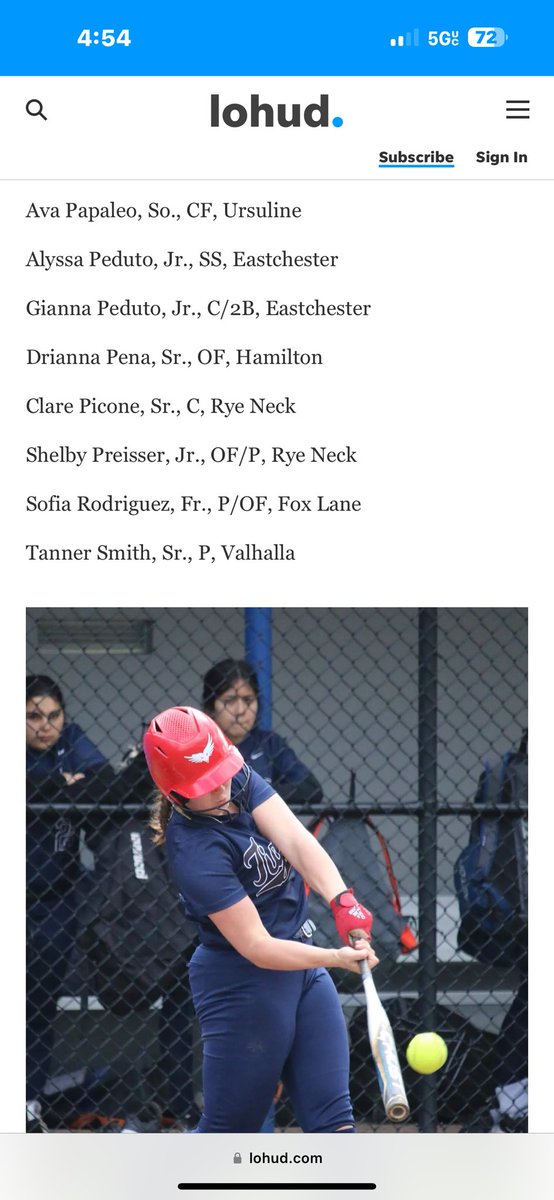 Drianna Peña (@drianna_pena) on Twitter photo Thank you <a href="/LoHudSoftball/">Lohud Softball</a> for recognizing me on the 2024 watchlist <a href="/RedRaiderAD/">Hamilton Athletics</a> <a href="/EStateHuskies/">Empire State Huskies</a> <a href="/HuskiesCefaloni/">Empire State Huskies 18U Cefaloni</a> <a href="/CCSUsoftball/">CCSU Softball</a> <a href="/PtrckHldn/">Patrick Holden</a> Thank you <a href="/LoHudSoftball/">Lohud Softball</a> for recognizing me on the 2024 watchlist <a href="/RedRaiderAD/">Hamilton Athletics</a> <a href="/EStateHuskies/">Empire State Huskies</a> <a href="/HuskiesCefaloni/">Empire State Huskies 18U Cefaloni</a> <a href="/CCSUsoftball/">CCSU Softball</a> <a href="/PtrckHldn/">Patrick Holden</a>
