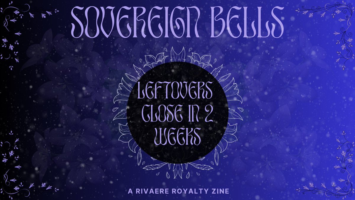 📜MEMBERS OF THE KINGDOM📜

Leftovers are closing in two (2h weeks! Get your copy and merch while you still can!👑