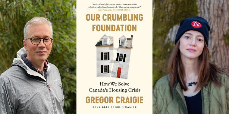 THURSDAY: CBC journalist @GregorCraigie joins @michellecyca, editor at The Narwhal, to discuss his new book, Our Crumbling Foundation, which examines Canada's housing crisis & proposes solutions from cities across the globe. Apr 4 | 7pm | Central Library| ow.ly/6jna50QQHeZ