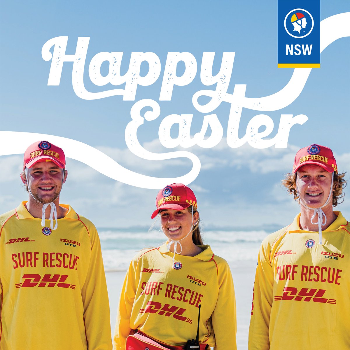 #EASTER // Happy Easter from SLSNSW 🐇 Thank you to all our lifesavers who are taking time out of their day today, and across the long weekend, to keep beach-goers safe. #happyeaster #nswbeaches #lifesaving #volunteers