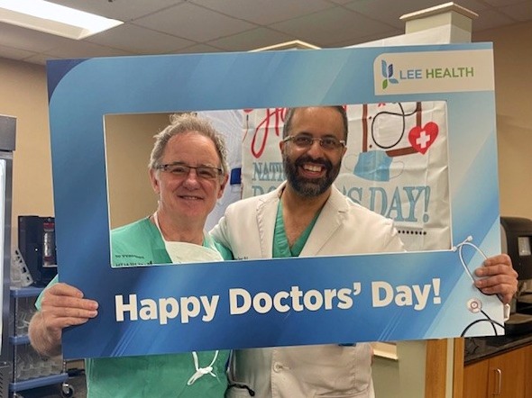 Happy Doctors' Day to all the incredible physicians at Lee Health! 🩺💙 Your dedication, compassion, and expertise make a world of difference every day. Thank you for your unwavering commitment to healing and caring for our community. #DoctorsDay #LeeHealth