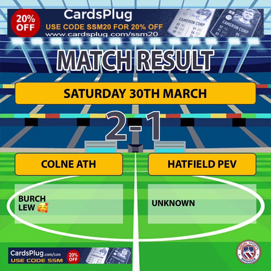 ColneAthletic's tweet image. Cor….that was a big win.  @Blanchett_3 popping up with a last minute winner, meaning it’s 5 points needed from 3 massive games to secure the league title #UTA #3togo #blanchisinevitable 💙⚽️⚽️