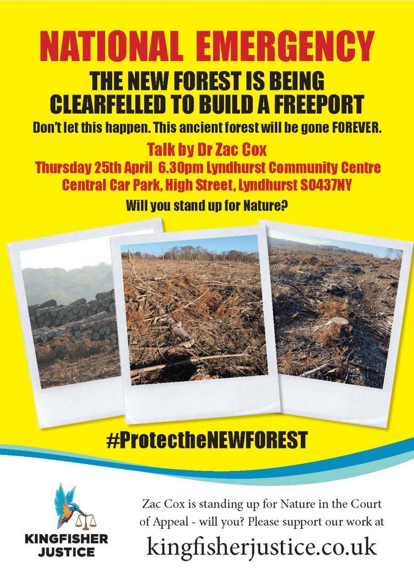 @NewForestNPA @TheNewForestUK @NewForestHotels  Please spread the word and help get people involved. We will fight for the New Forrest but we need help