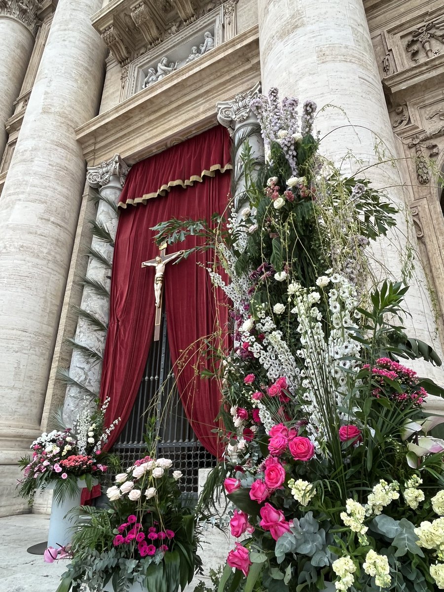 Happy Easter from St. Peter’s Basilica!