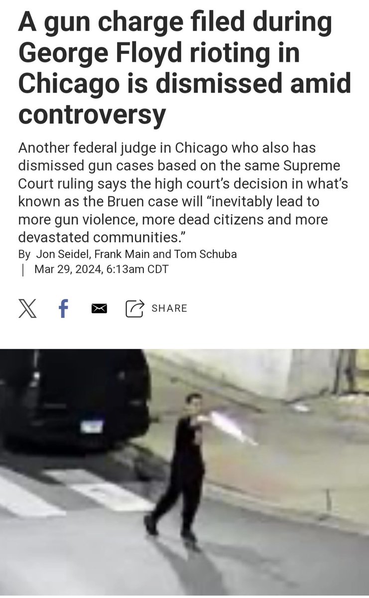 Be Chicago. Drop all of the state level gun charges because Chicago. Single federal charge left gets dismissed. Blame Bruen. Profit?