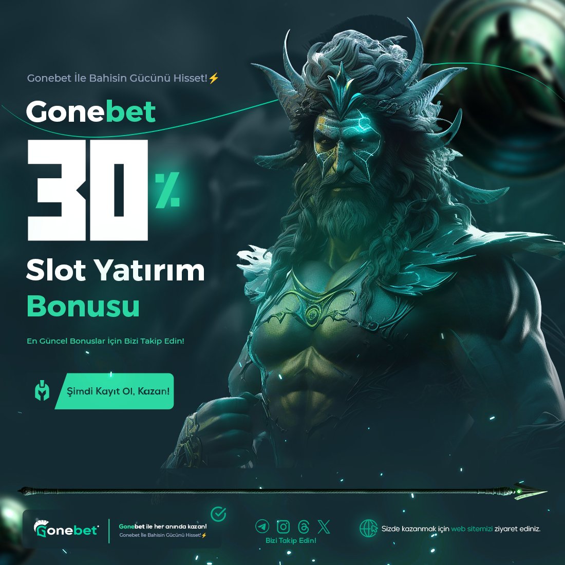 😮 Kazancın Adresinde Slot Severler Kazanıyor! 👌 %30 Slot Yatırım ile kazancın adresinde sınırsız eğlence zamanı! Şimdi yatırım yap, Slot yatırım bonusu ile eğlenerek oyna oynadıkça kazan! ➡️ Gonebet Giriş bit.ly/gonesosyal