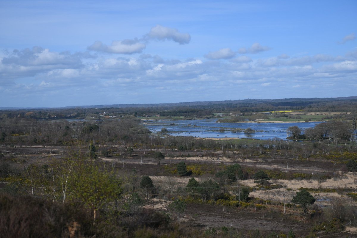 Soundmaker9's tweet image. Christchurch from St Catherine's Hill