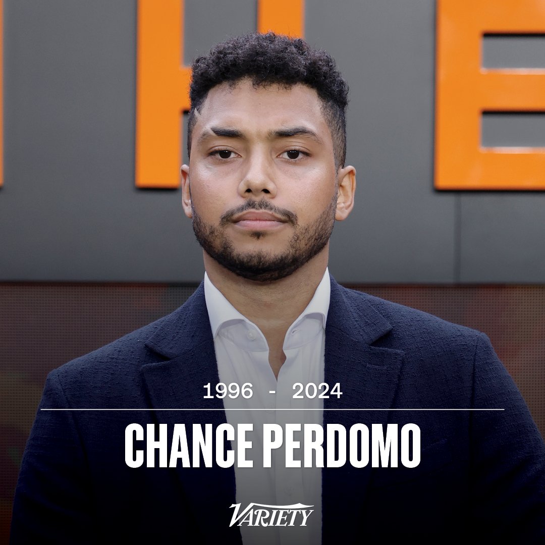 Variety's tweet image. Chance Perdomo, an actor who starred in the television series “Gen V” and “Chilling Adventures of Sabrina,” has died as a result of a motorcycle accident. He was 27. bit.ly/3xoMU8M