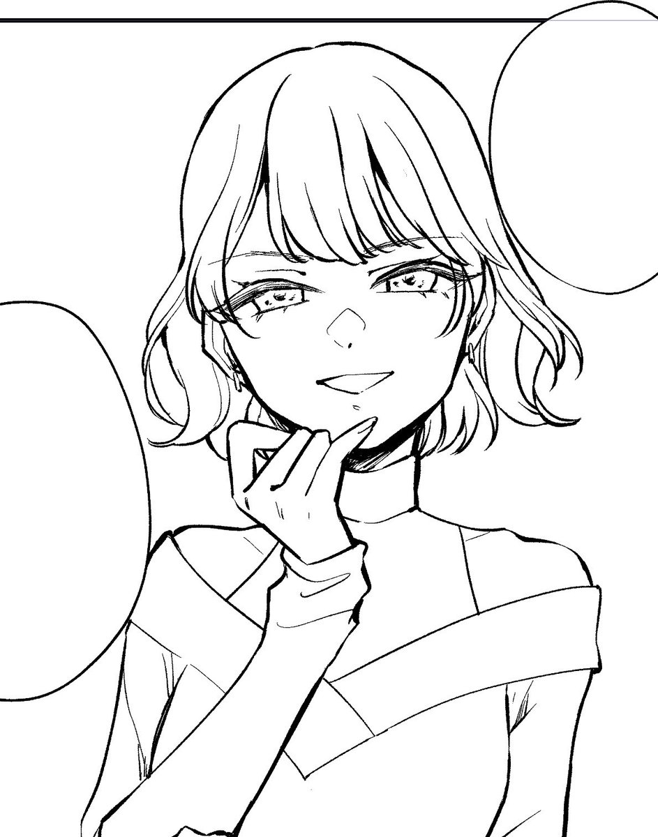 初めて描くタイプの女かもしれん 