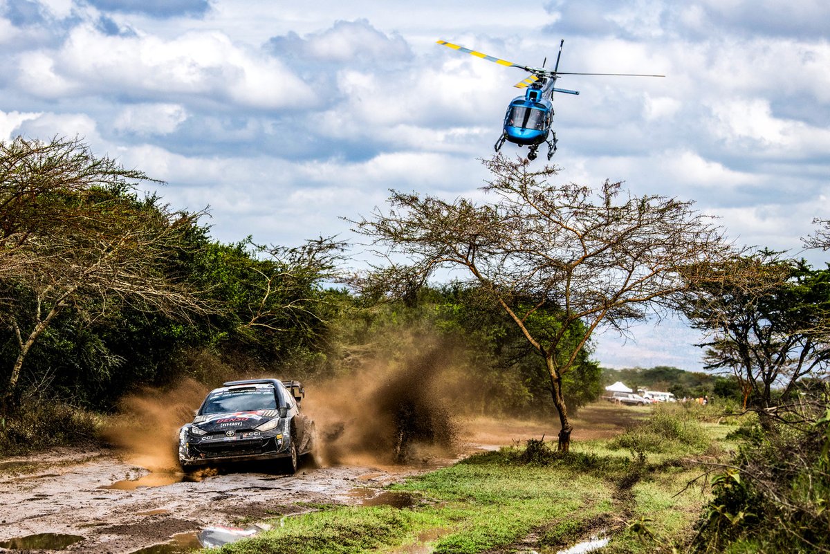 WorldrallyEU's tweet photo. Rovanperä kontroluje Rajd Kenii
@OfficialWRC 
https://t.co/taydXkzVR9 https://t.co/uMLRdDEQQ8