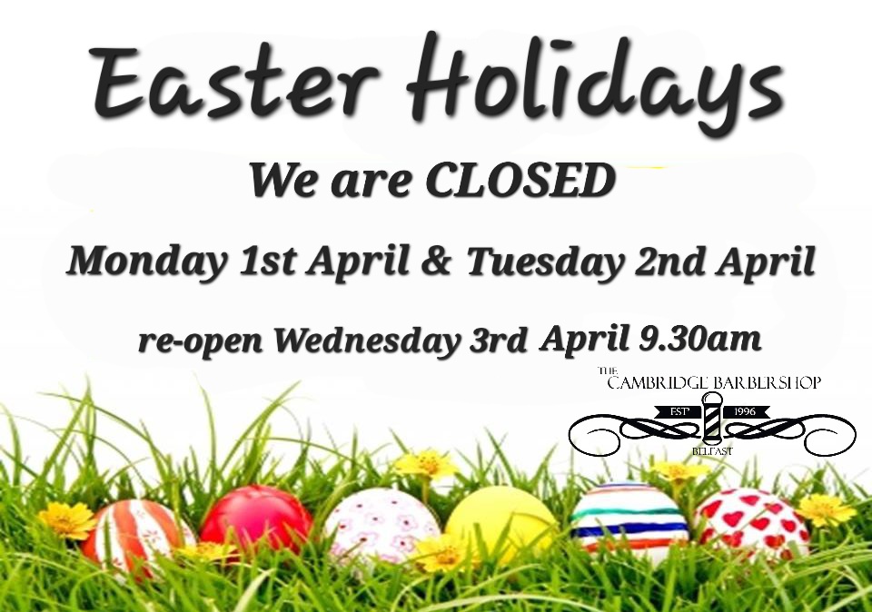The lights are off and the door is locked. Thanks for a crazy week folks but that's us off now for a well earned break. Back 9.30am on Wednesday 3rd April. (I'm not back til Thursday 4th though) Have a Happy #Easter.
