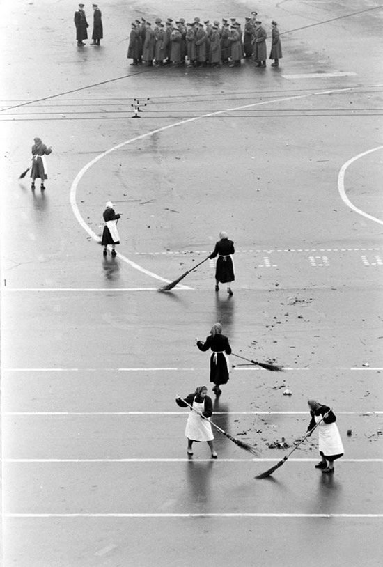 James Whitmore Plaza Roja, Moscú, URSS, 1961