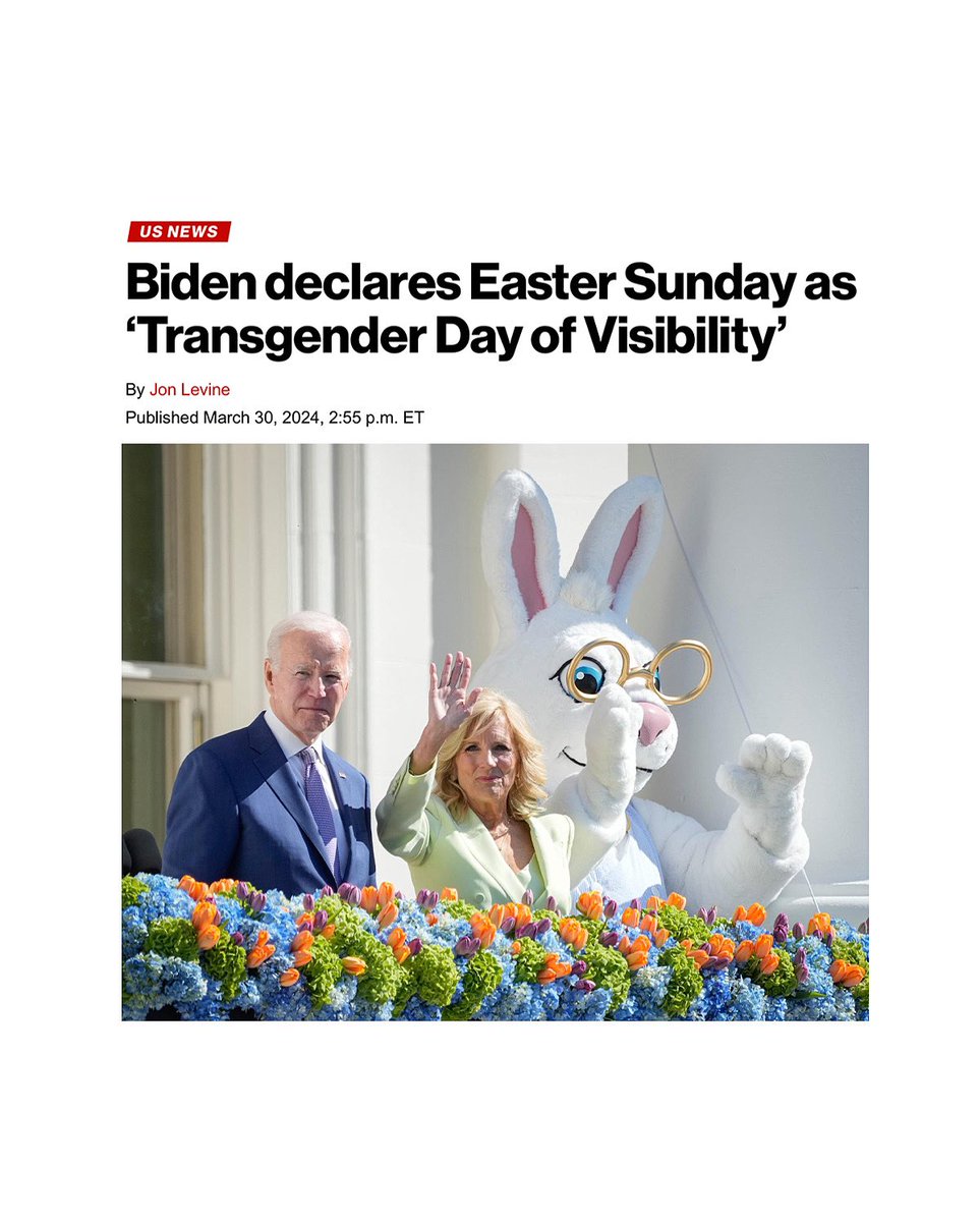 You can’t cancel Easter. He has risen! Easter is the celebration of the resurrection of Jesus Christ. This is not “left verses right,” it is complete disrespect to every Christian in America. It is a mockery of the Christian faith when the president proclaims Easter Sunday as