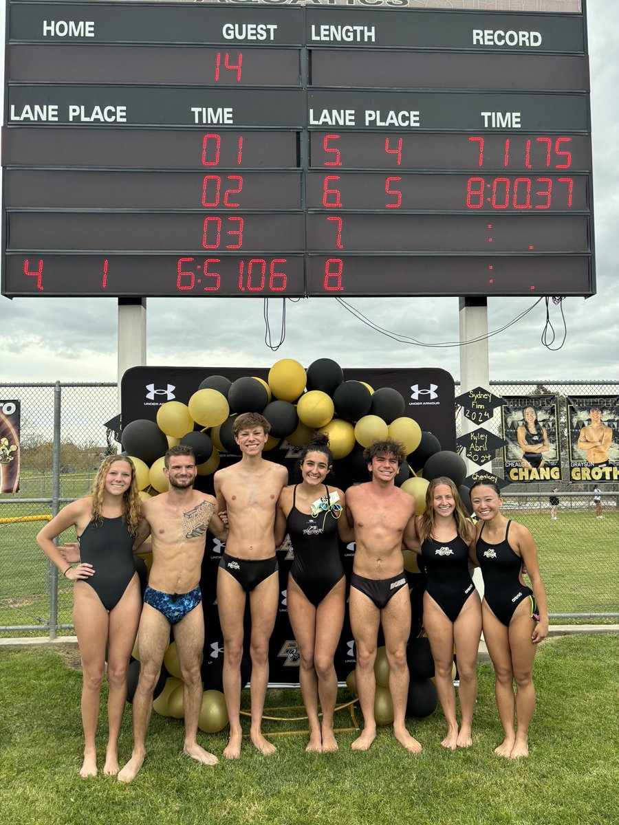 Congrats to all of our BC swimmers on their Senior Night! We appreciate your years of dedication and determination in and out of the pool! Best of luck wherever your futures take you! ⚡️🎓🏊🏼‍♀️🏊🏼‍♂️