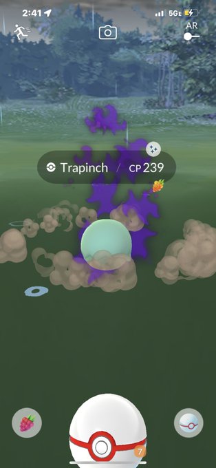 Shiny Shadow Trapinch https://t.co/d2QifTCknN