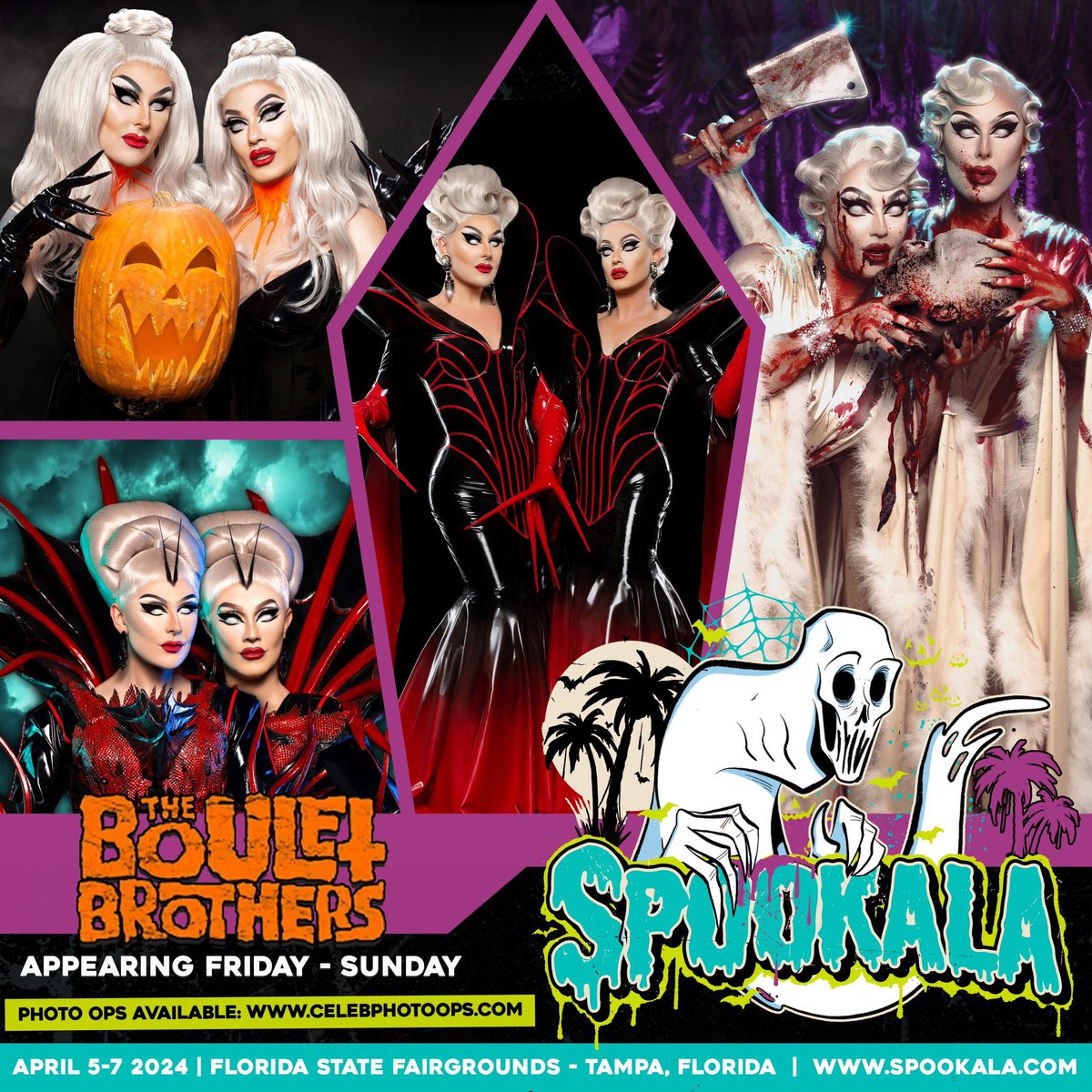 Next weekend! Come meet us at @SpookalaFL (Florida’s Horror & Pop Culture Convention)! Get tickets, M&G and photo options at: spookala.com/copy-of-home-1