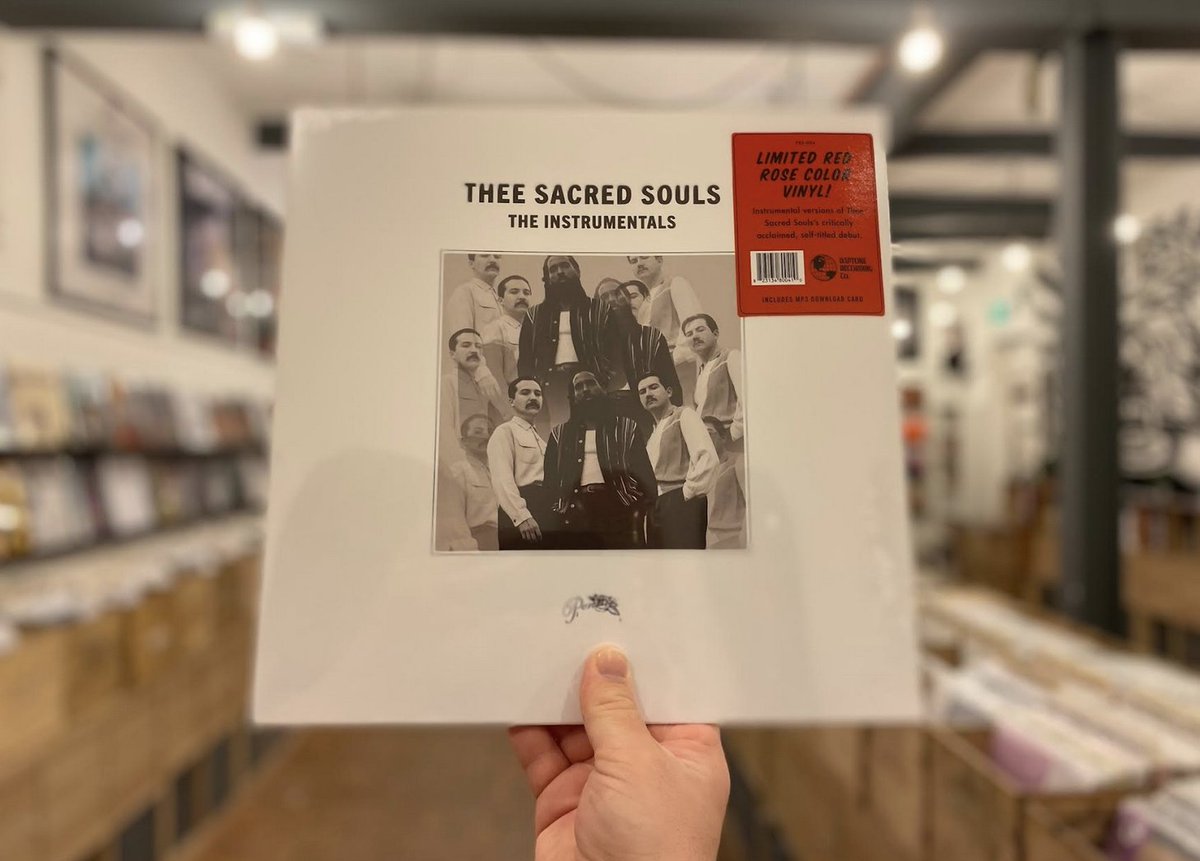 JUST IN! The EXCELLENT self titled album from @TheeSacredSouls has just landed as a new instrumental version. If you didn't hear this record yet, you should check it, the instrumental versions are just as excellent. Limited coloured vinyl in now! beartreerecords.com/products/thee-…