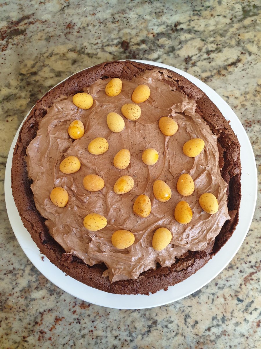 My version! Tesco had run out of the normal (not orange) mini eggs...