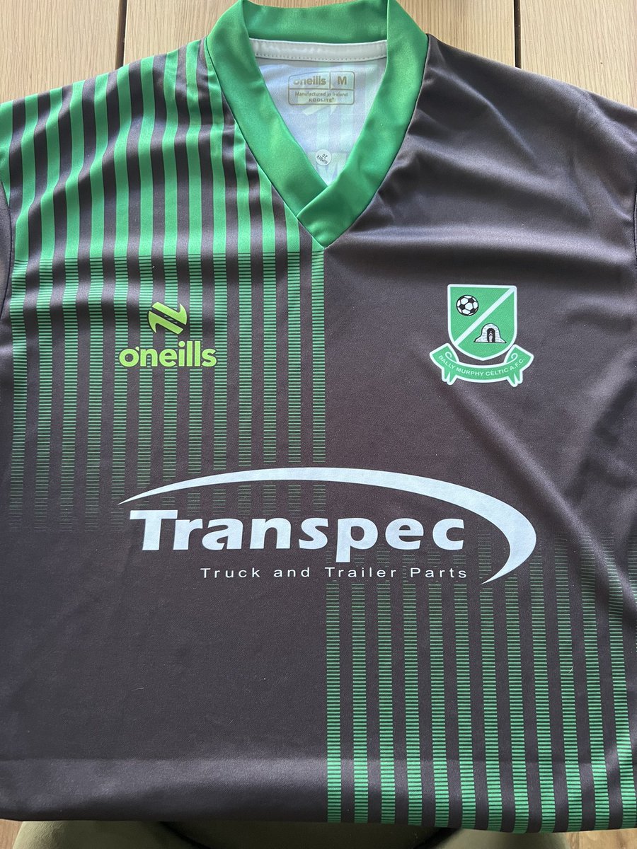Delighted to sponsor a set of jerseys for Ballymurphy Celtic A.F.C. In Carlow. The jerseys had their first outing today and the lads had a comprehensive victory over New Oak F.C.<a href="/BmurphyCelticFC/">Ballymurphy Celtic AFC</a>