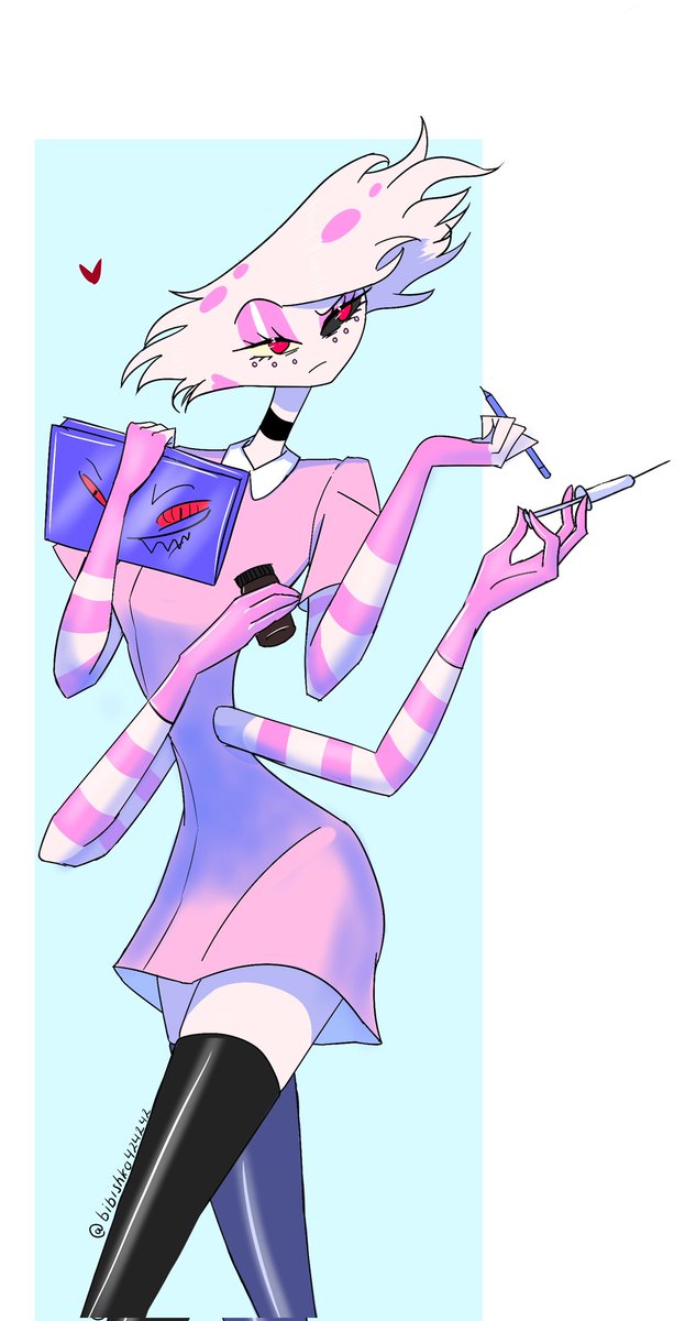 🕸🕷🩷💊💉
#HazbinHotelFanart